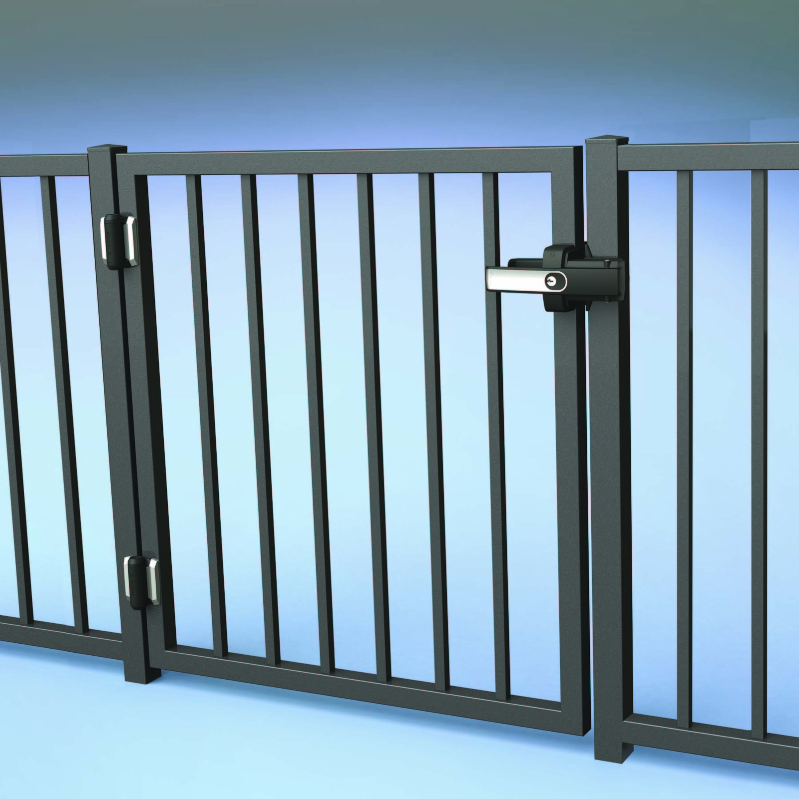 D&D Technologies Lokk Latch Brushed Trim Finish Keyed Different