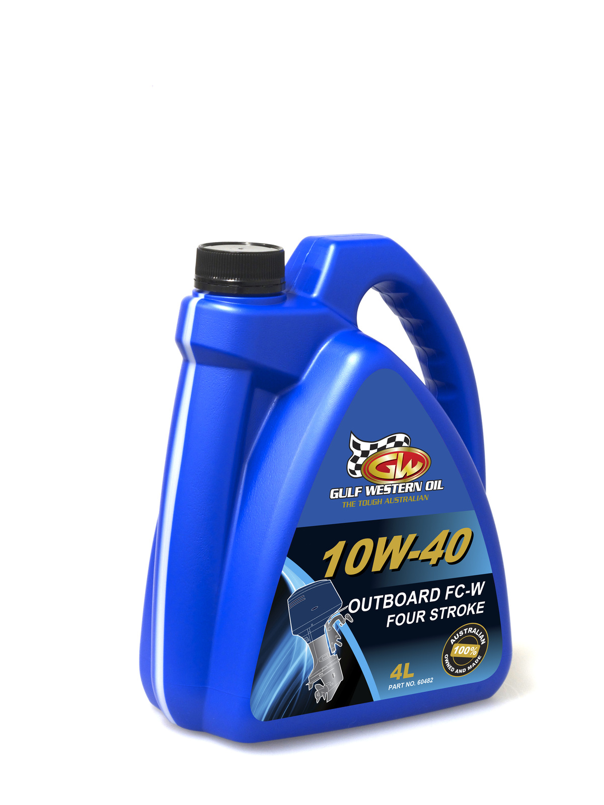 Gulf Western 4 Stroke Outboard Oil 4 Litre