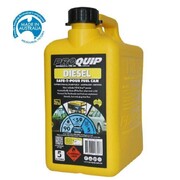 Pro Quip Plastic 5 Litre Diesel Fuel Can Yellow