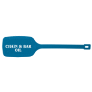 Pro Quip Fuel Tag Chain & Bar Oil Blue
