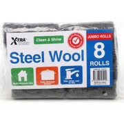 8pk Steel Wool Jumbo Rolls