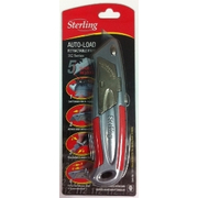 Sterling Retractable Auto-Loading Knife Rubber Grip