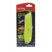 Sterling Ultra Grip Retractable Yellow Knife