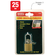 Handy Hardware 25mm Long Shackle Padlock