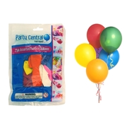 25pk Assorted Colour Balloons
