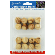 16pk Lavender Cedar Moth Balls