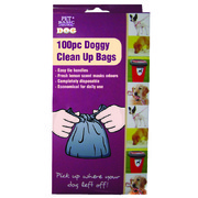 100pc Doggy Clean Up Bags
