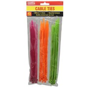 Handy Hardware 45pk Colour Identification Cable Ties 4.8mm x 200mm