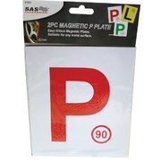 2pk Magnetic P Plate (Red) NSW