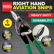 Aviation Tin Snips Right Cut 225mm