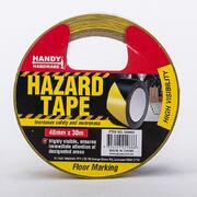 Duct Tape Hazard Marking Black/Yellow 48mm x 30m