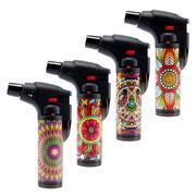 Lighter Gas Blow Torch Refillable - Assorted Freedom Designs