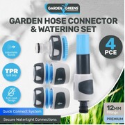 Premium Garden Hose Connector Set 