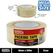 Handy Hardware Clear Packing Tape 48mm x 200m