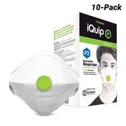 Iquip Dust & Mist Mask Flat Fold P2 With Valve 10pk