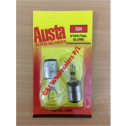 Austa Stop/Tail Flasher Double Filament 24v Bulb Bay15d (offset) 25mm 10pk Carded 2 Per Pack