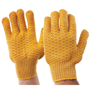 Criss Cross PVC Lattice Gloves