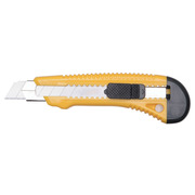 Sterling Heavy Duty Utility Knife Yellow Plastic with Metal Insert