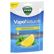 Vicks VapoNaturals Lemon Menthols 19's