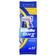 Gillette Disposables II Sensitive Blue 5pk