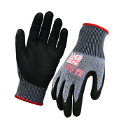 Pro Choice Arax Cut Resistant Wet Grip Nitrile Glove Crinkle Dip Size 7