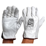Pro Choice Riggermate Gloves Cowgrain Natural Leather Small
