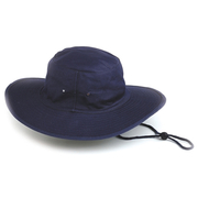 Canvas Sun Hat Blue Large