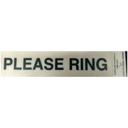 Self Adh Gr 50x200 Sign -Please Ring (5)