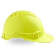 Pro Choice Hard Hat Vented 6 Point Yellow