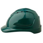 Pro Choice Hard Hat V9 Vented, 6 Point Pinlock Harness, Green