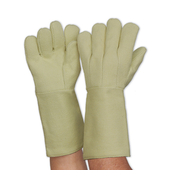 Pro Choice Felt Woven Kevlar Heat Resistant Gloves 40cm Up To 350 Degrees