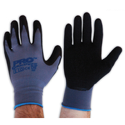 Pro Choice Black Panther Gloves Latex Palm Size 10