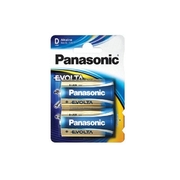Panasonic D Size 2Pk Evolta Battery