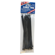Lion Cable Ties 20pce 188mm x 4.6mm Black