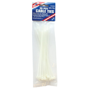 Lion Cable Ties 20pce 188mm x 4.6mm White