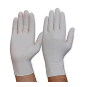 Pro Choice Disposable Natural Latex Examination Gloves Powdered Large 100pk