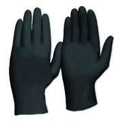 Pro Choice Black Nitrile Disposable Gloves Powder Free Medium 100pk