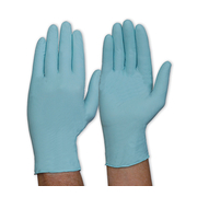 Pro Choice Blue Nitrile Examination Gloves Powder Free Medium 100pk