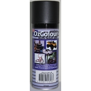 OzColour Satin Black Acrylic Spray Paint 300g