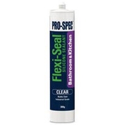 Selleys Pro-Spec Flexi Seal Clear Silicone Kitchen & Bathroom 300g