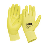 Pro Lite Synthetic Polyurethane Gloves Hi-Vis Yellow Size 11