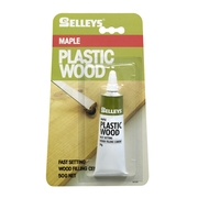 Selleys Plastic Wood Maple Coloured 50g Blister Pack