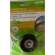 Roller 41mm dia Convex With Stud(d370)