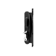 Sliding Screen Door Lock Black Includes Cylinder(H802BLK-5P)