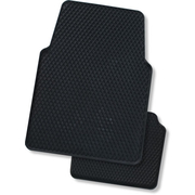 Calder Heavy Duty 4WD Commercial Rubber Mats Black 4pce