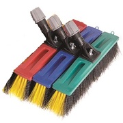 Sabco 450mm Broom Head Only Medium Fill Smooth-Rough Industrial Blue