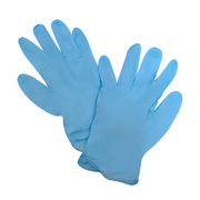 Sabco Heavy Duty Nitrile Disposable Glove Large Blue 100Pk