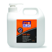 Pro Bloc SPF 50+ Sunscreen 2.5 Litre Pump Bottle