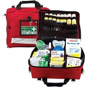 Trafalgar National Workplace First Aid Kit Portable Case Red