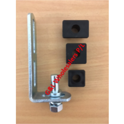 Gate Hinge Adjustable Pin Gudgeon With Nylon Inserts To Suit, 20 x 20mm, 25 x 25mm, 38 x 25mm Tube
